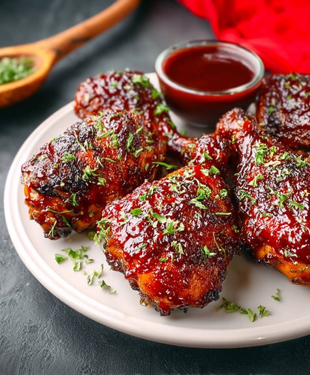 Honey barbecue chicken