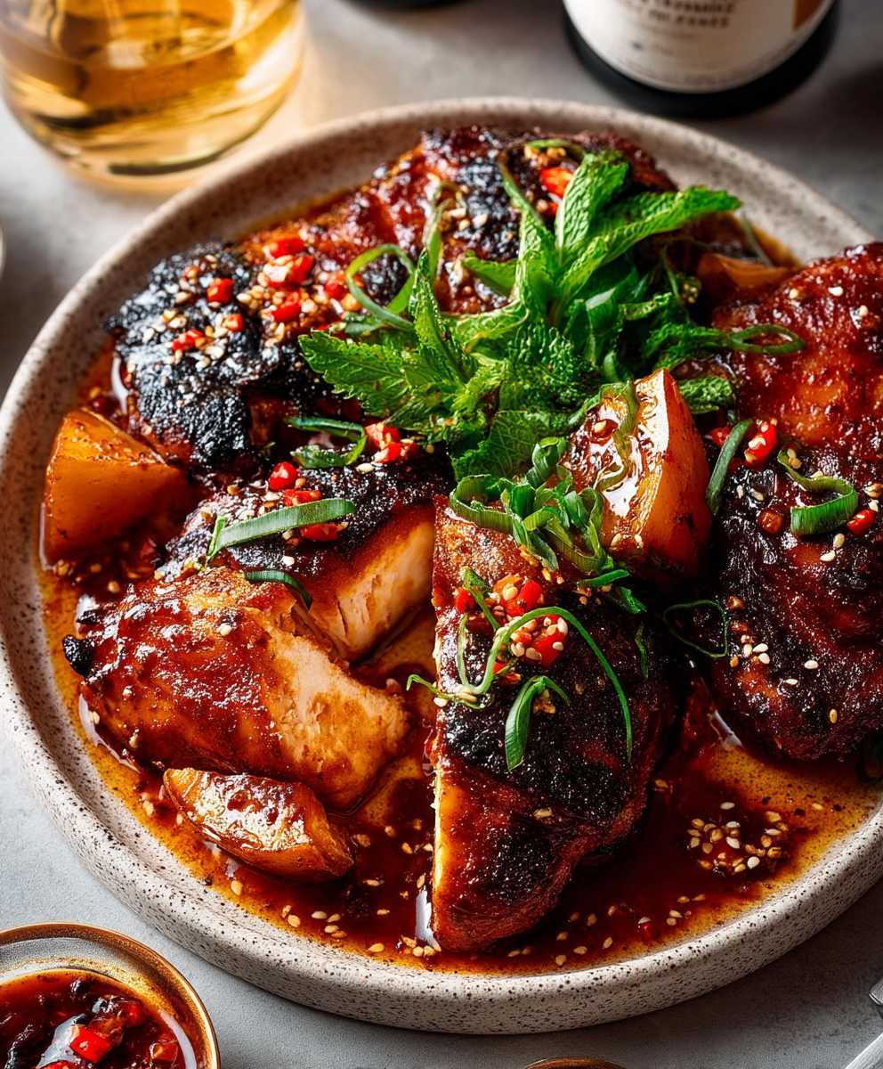 Gochujang chicken wings