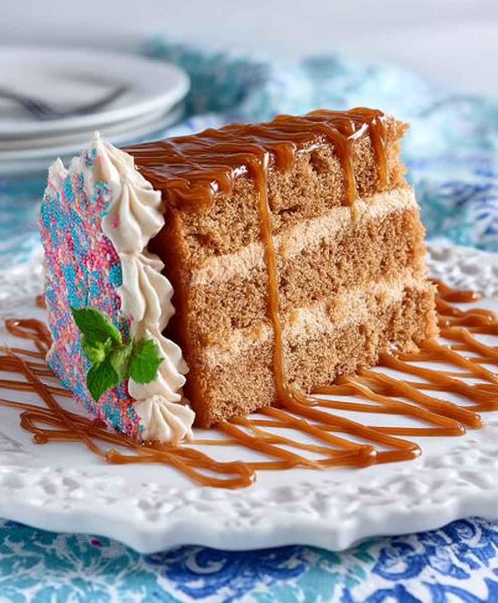 Caramel Cream Cake