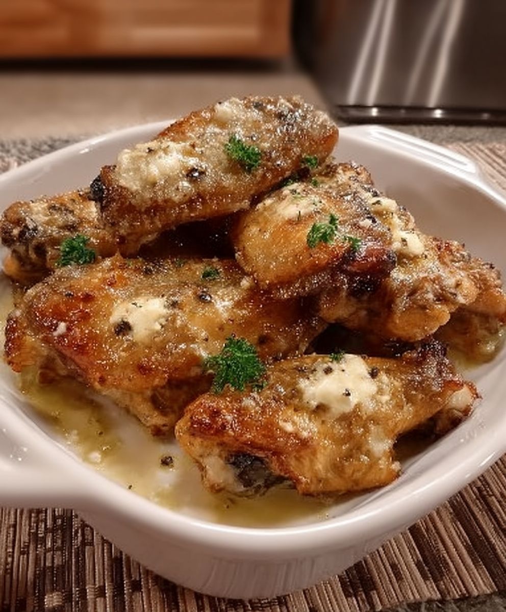 Garlic Parm Wings