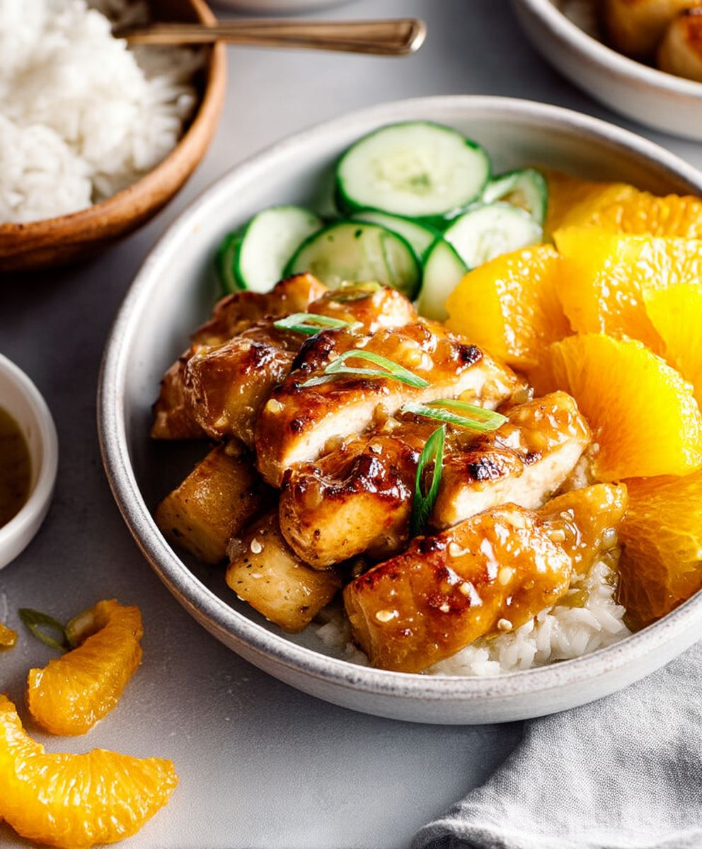 Oven baked orange turkey