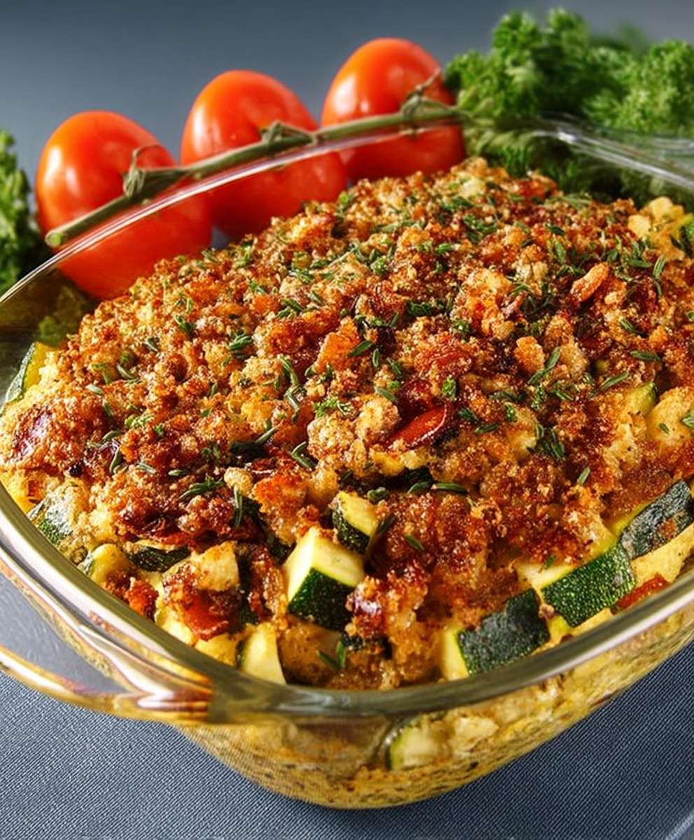 Sausage zucchini casserole