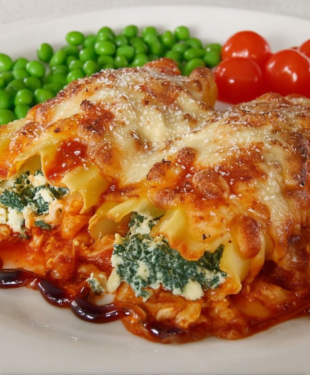 Cheese cannelloni