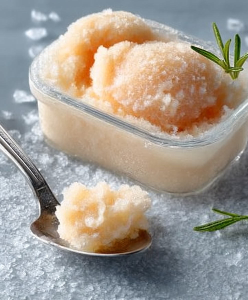 Rosemary Citrus Sorbet