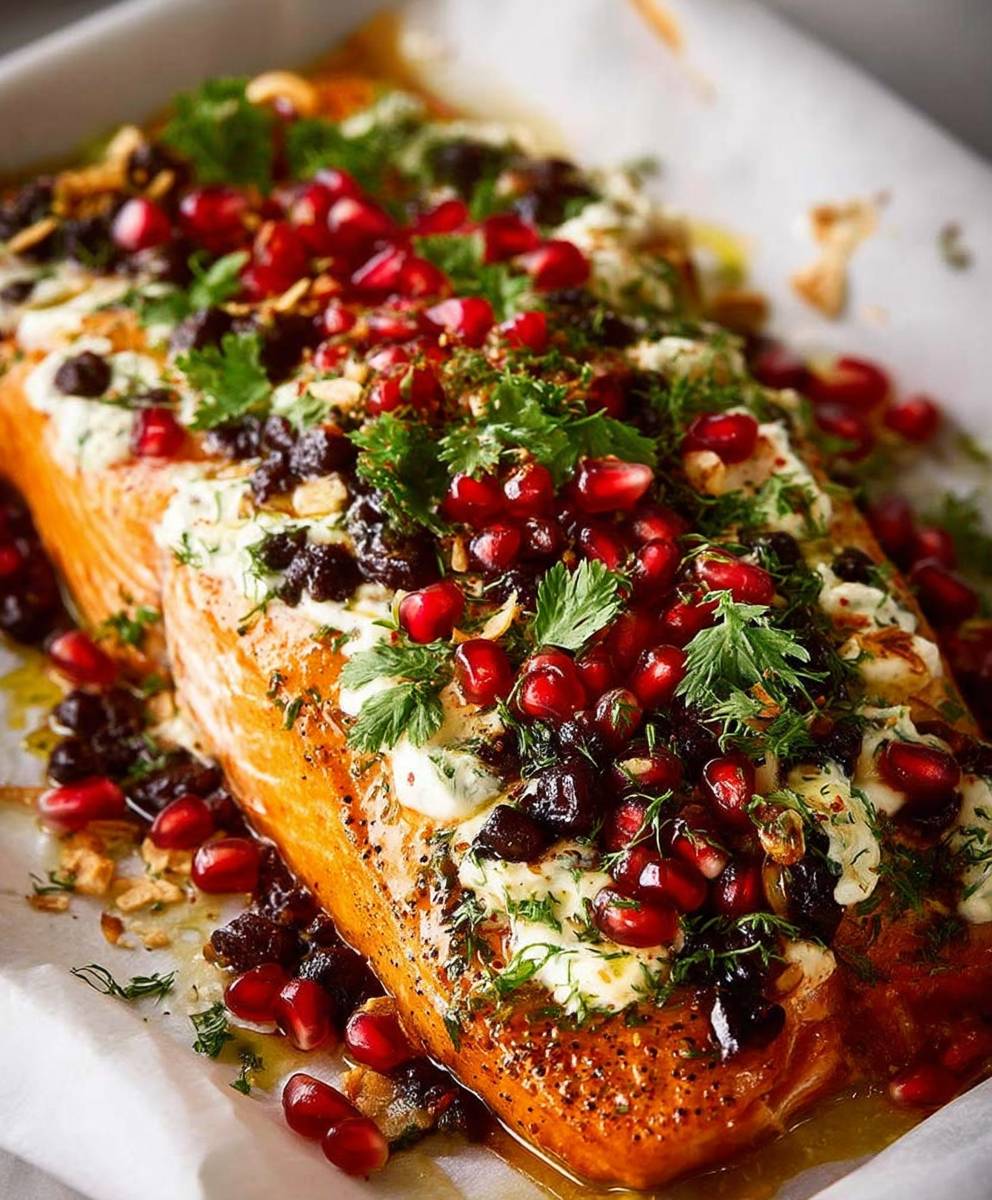 Christmas Baked Salmon