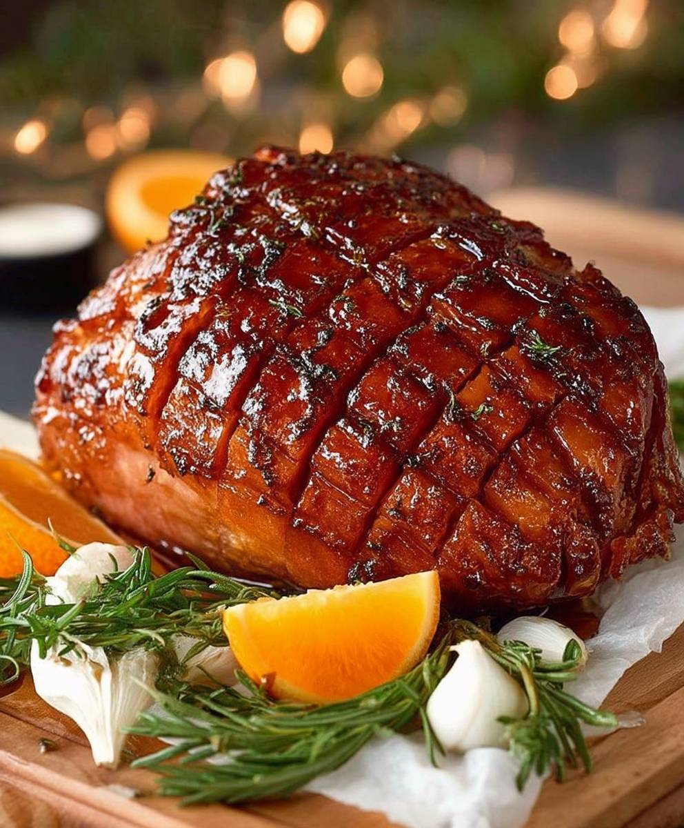 Christmas Glazed Ham