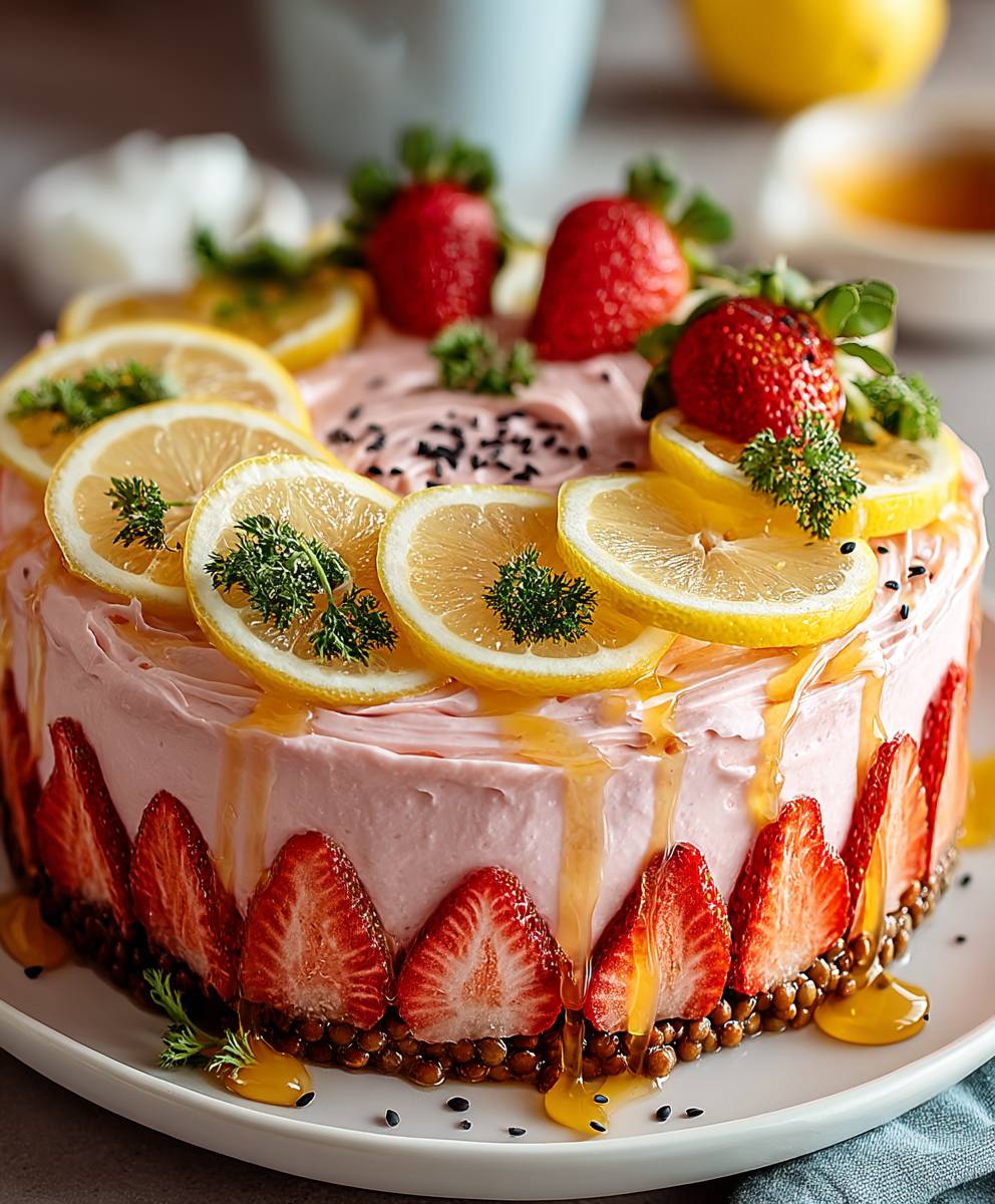 Pumpkin lentil salad