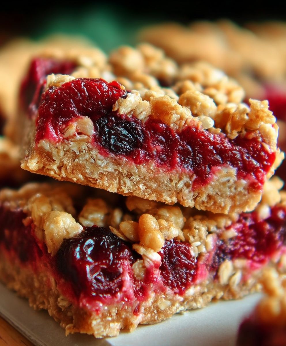 Chewy Oatmeal Bars