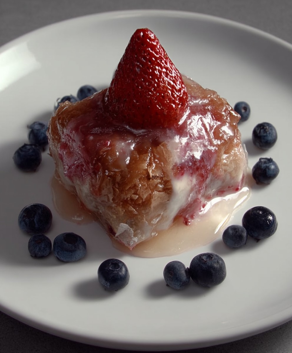 Strawberry Cheesecake Baklava