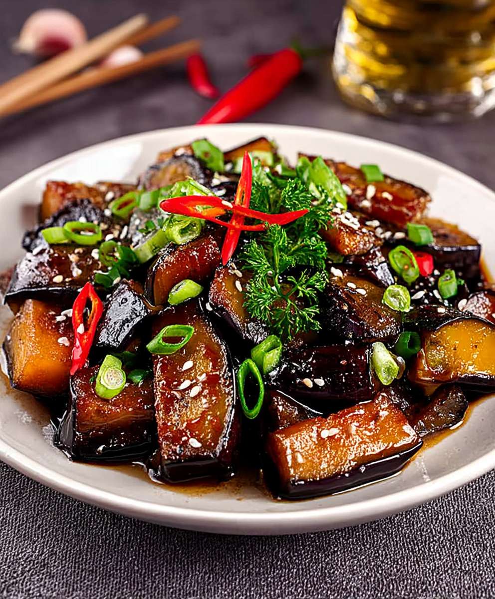 Asian eggplant dishes