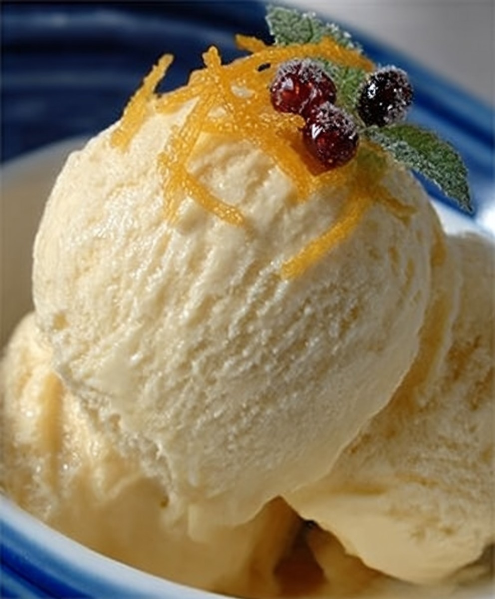 Vanilla ice cream homemade