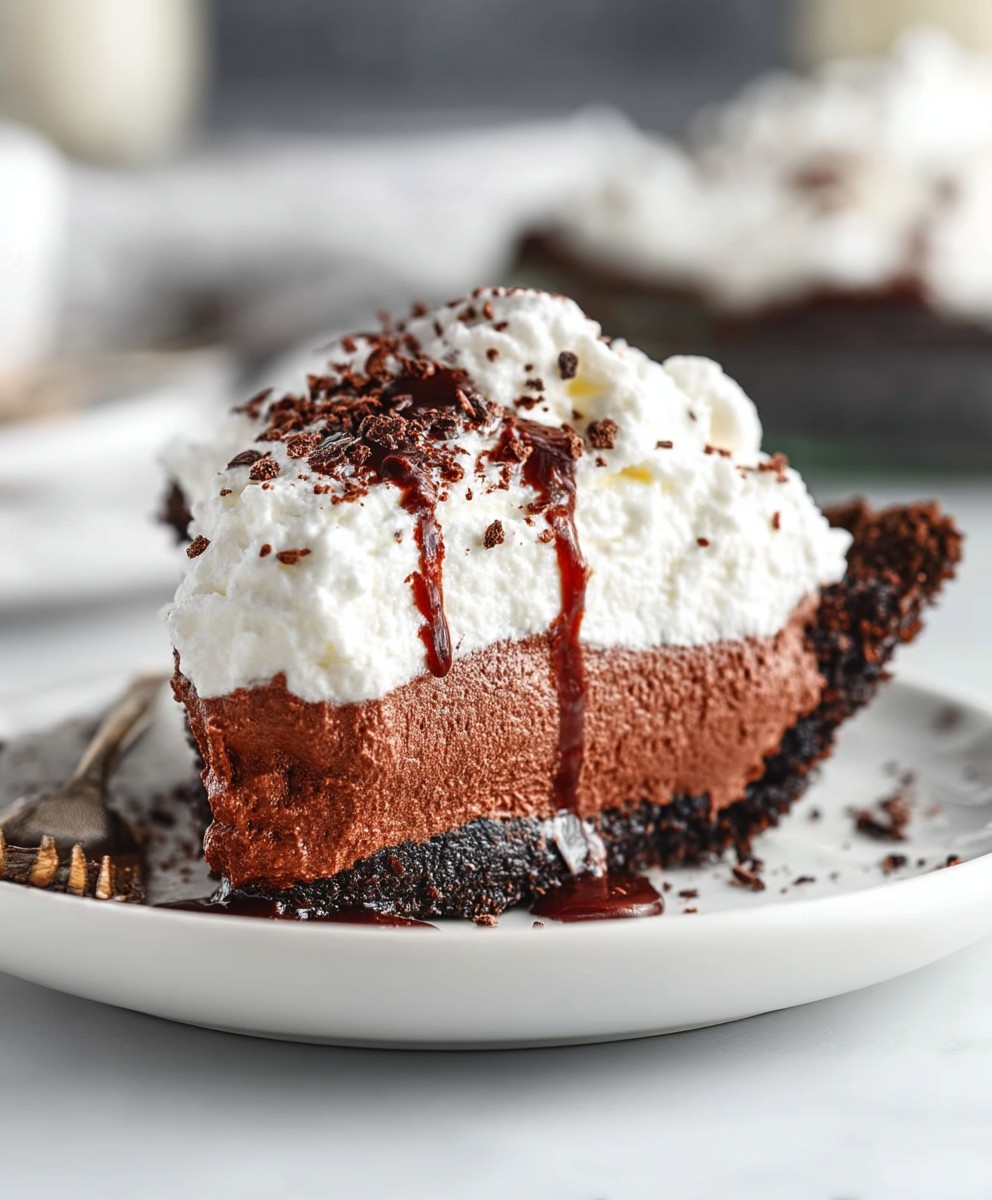 Chocolate Mousse Pie