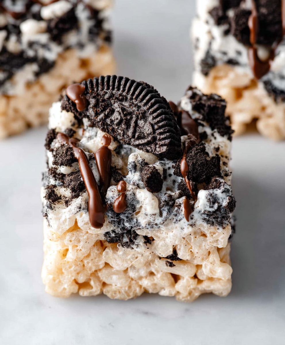 Oreo Rice Krispies Treats