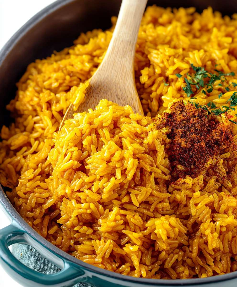 Turmeric rice