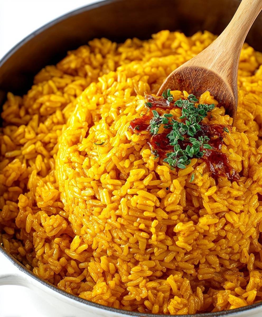 Turmeric rice