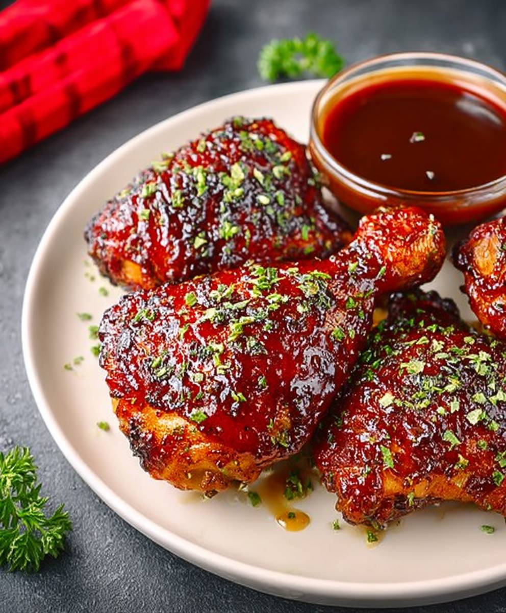 Honey barbecue chicken