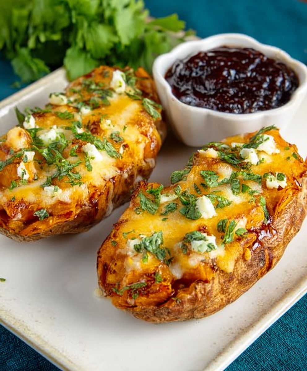 Savory Sweet Potato Skins