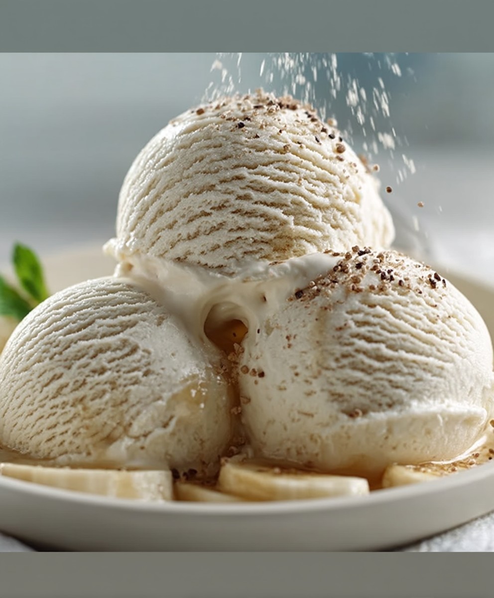 Banana ice cream