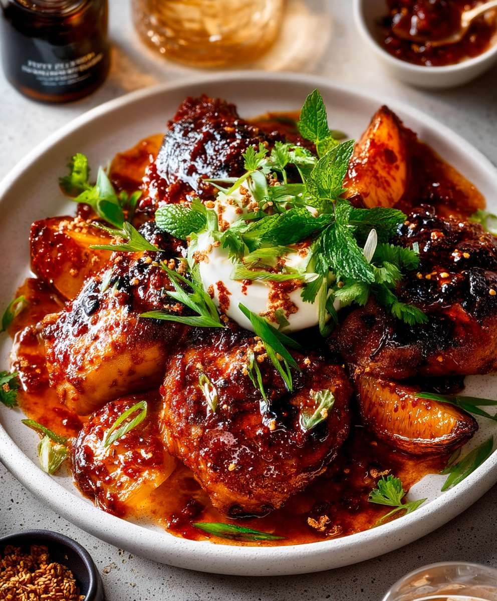 Gochujang chicken wings