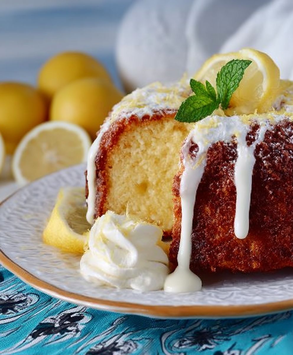 Lemon pound cake