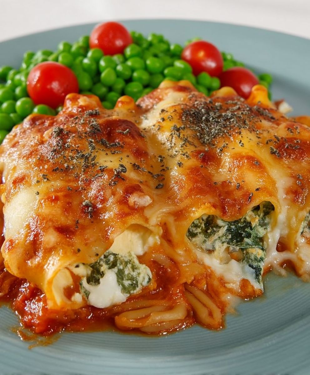 Cheese cannelloni
