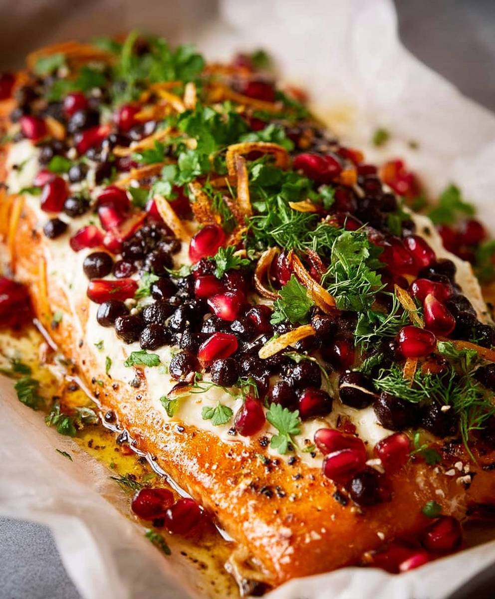 Christmas Baked Salmon