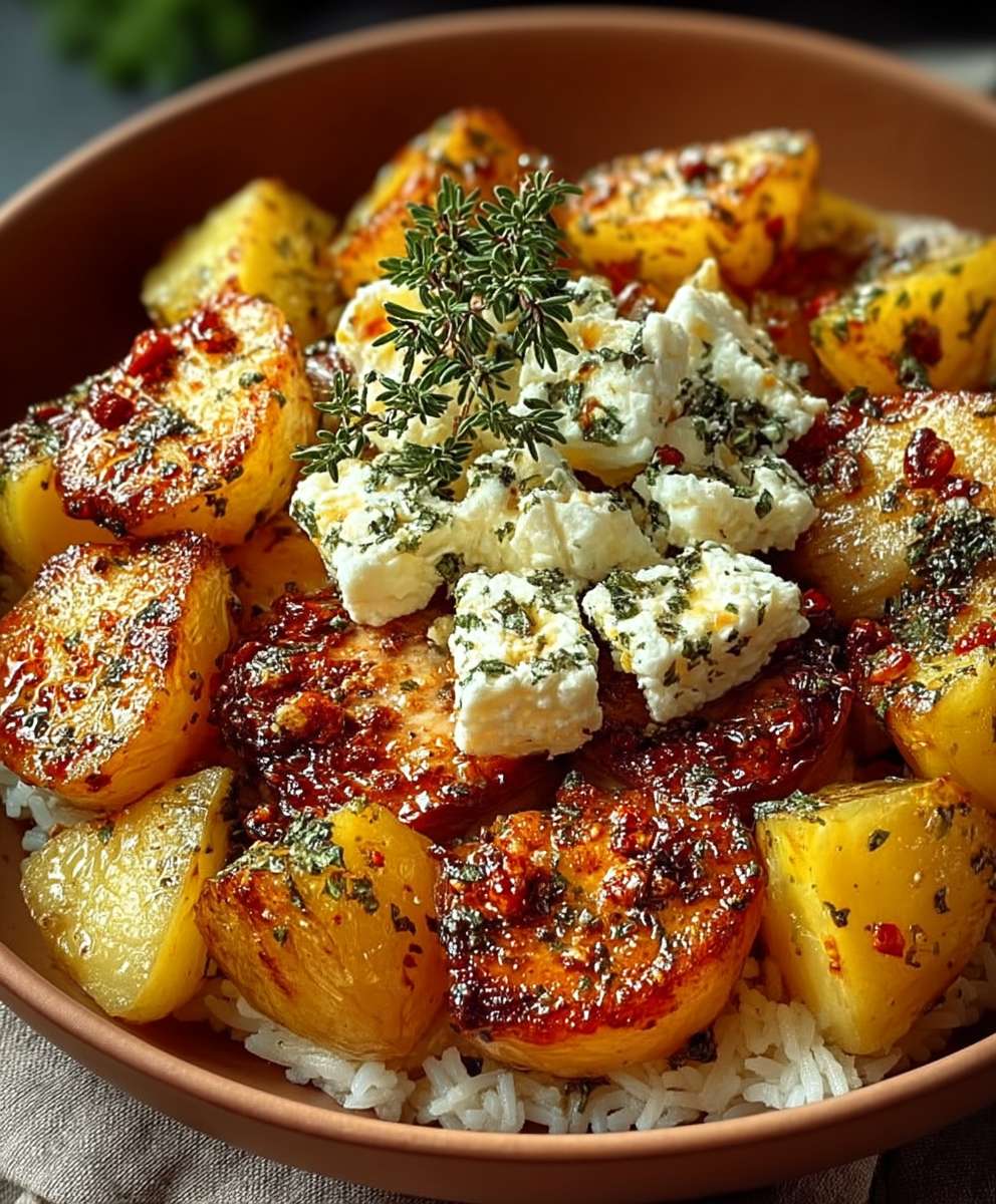 Baked Chicken and Rice