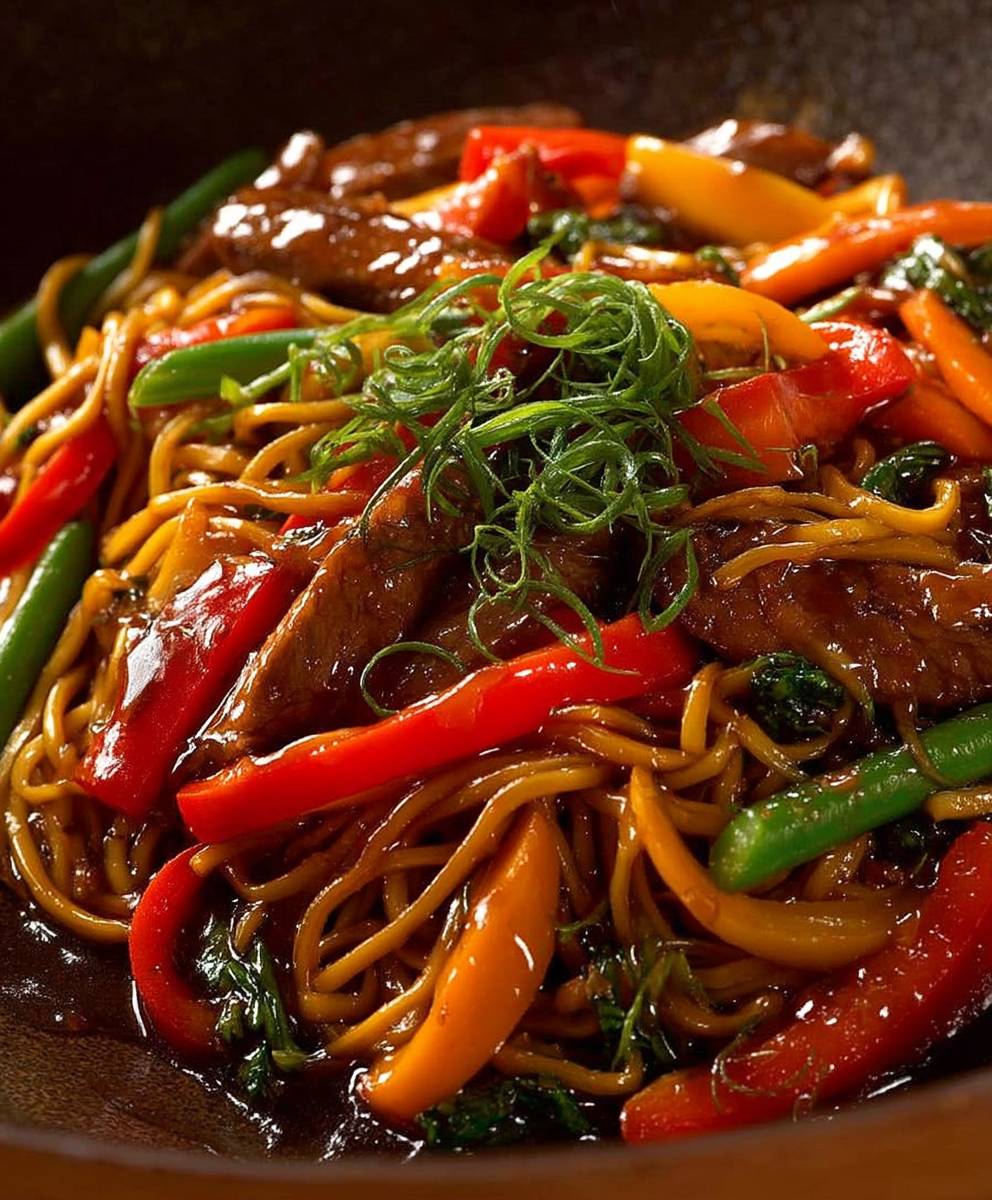 Honey Pepper Beef Stir Fry