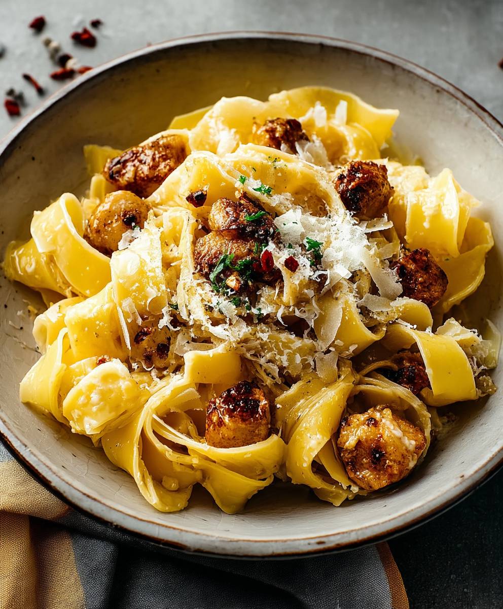Garlic Parmesan Pasta