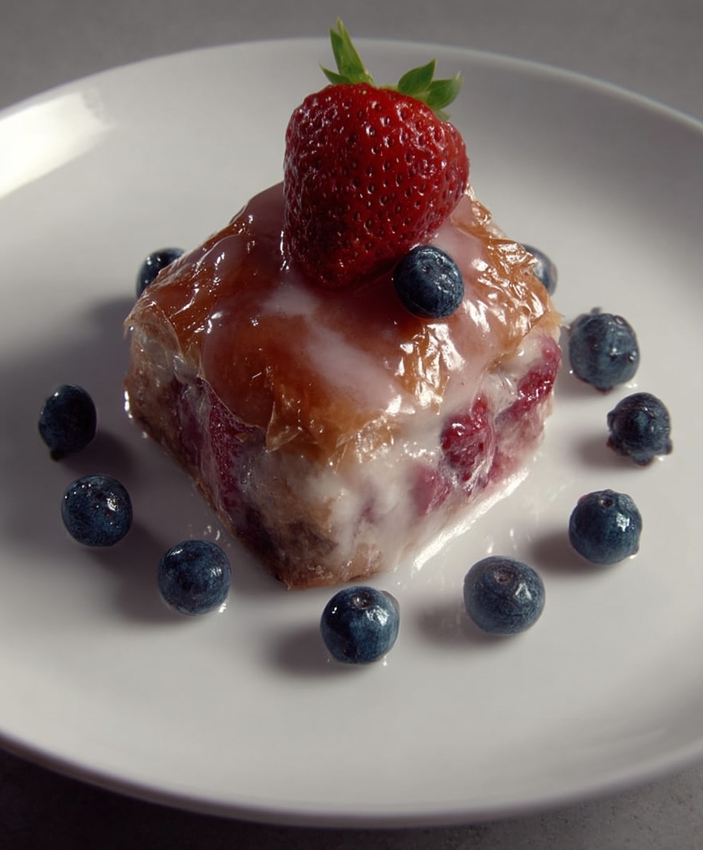 Strawberry Cheesecake Baklava