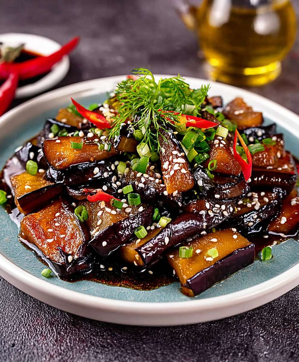 Asian eggplant dishes