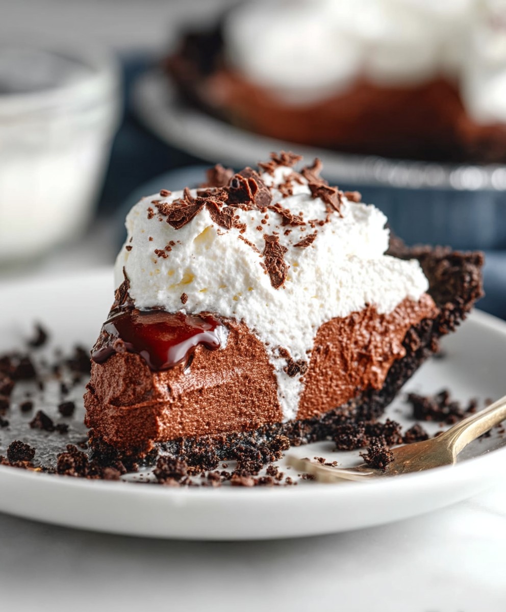 Chocolate Mousse Pie