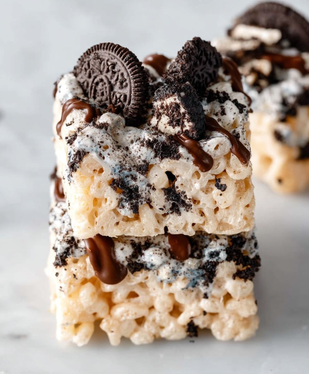 Oreo Rice Krispies Treats