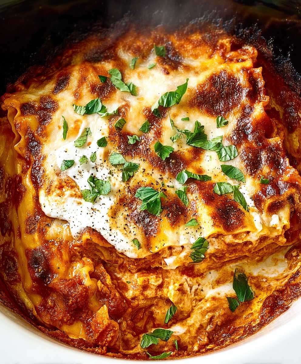 Slow Cooker Lasagna