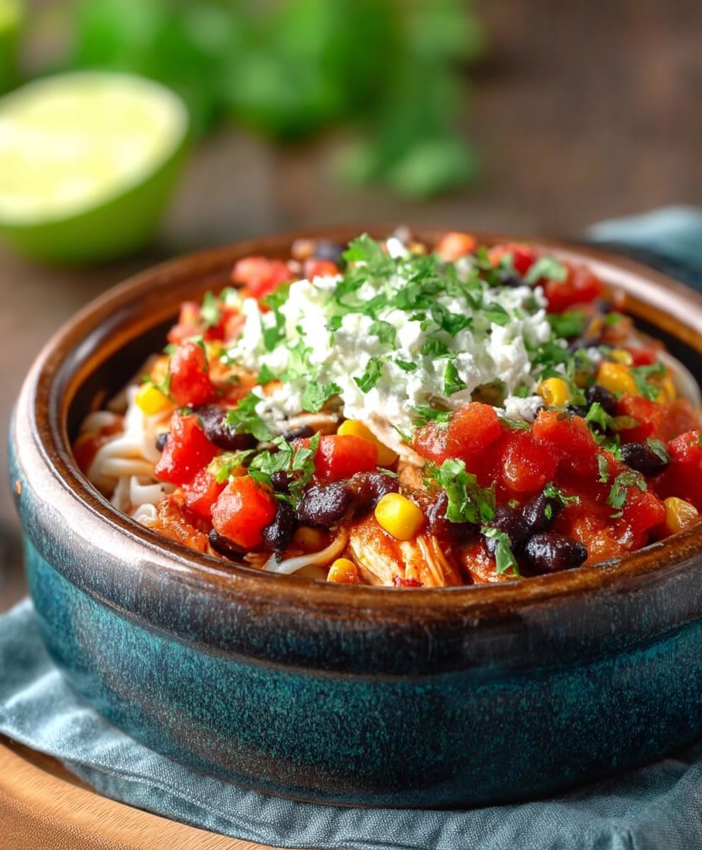 Mexican chicken crock pot