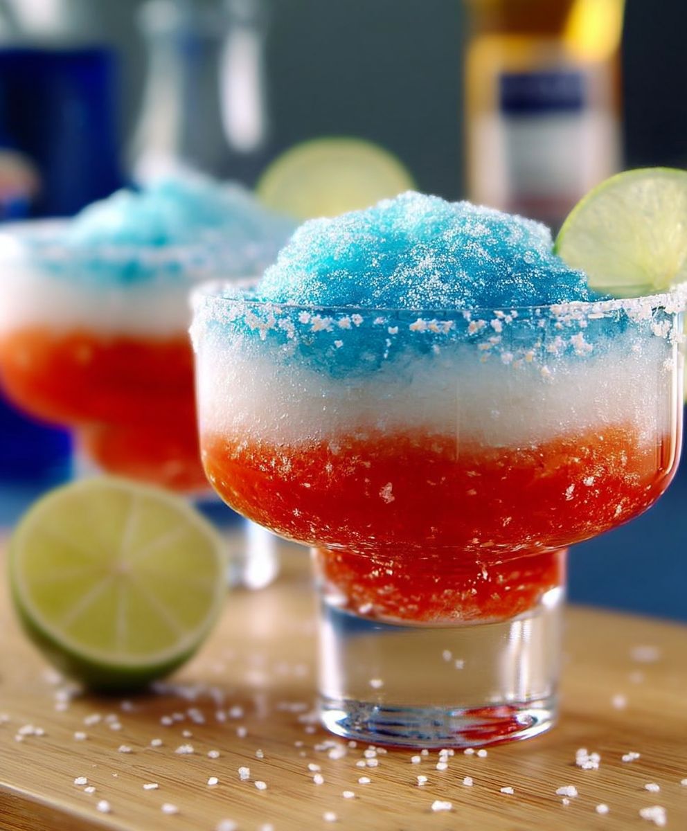 Boozy Red White Margaritas