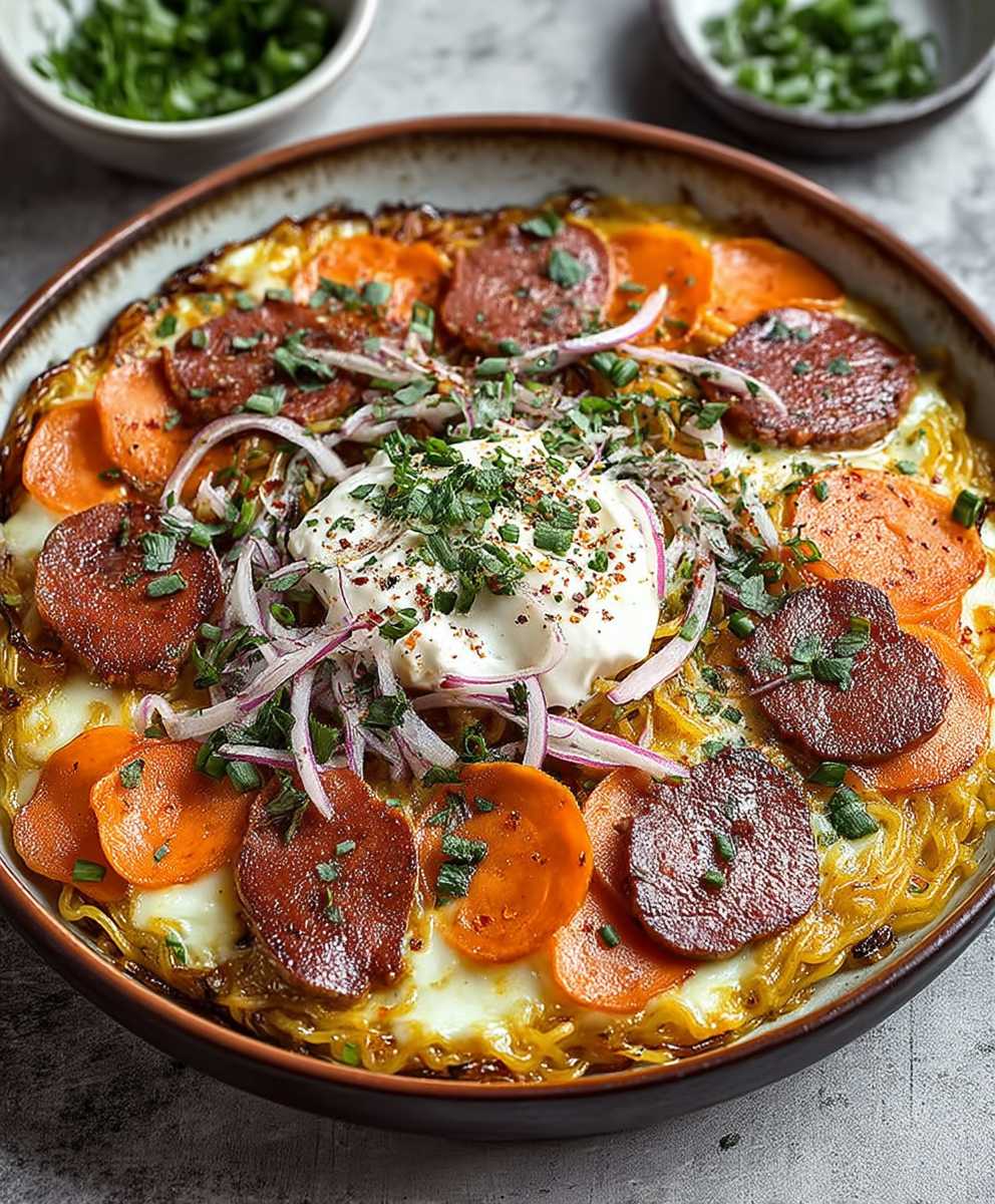 Slow Cooker Beef Curry Ramen