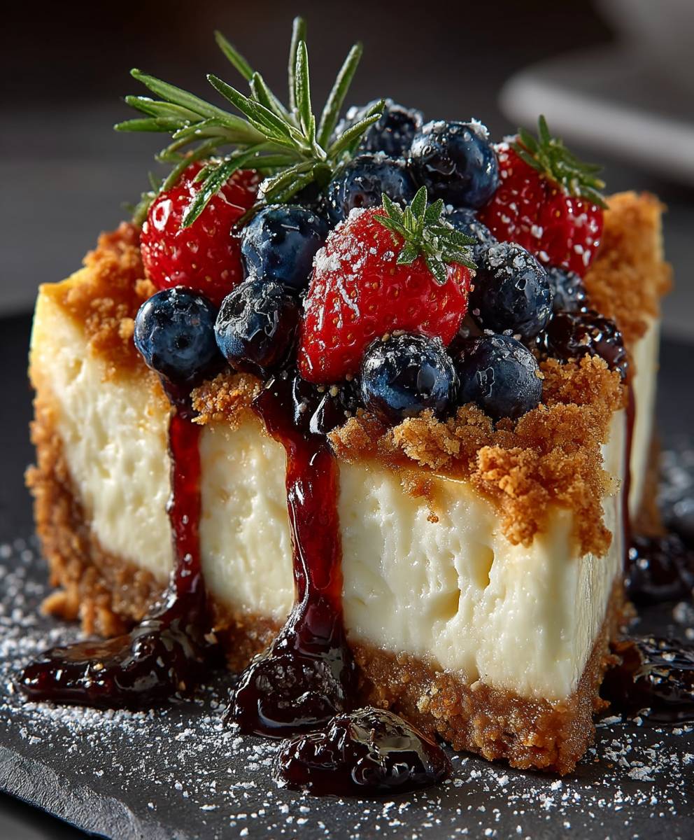 Crumble Cheesecake