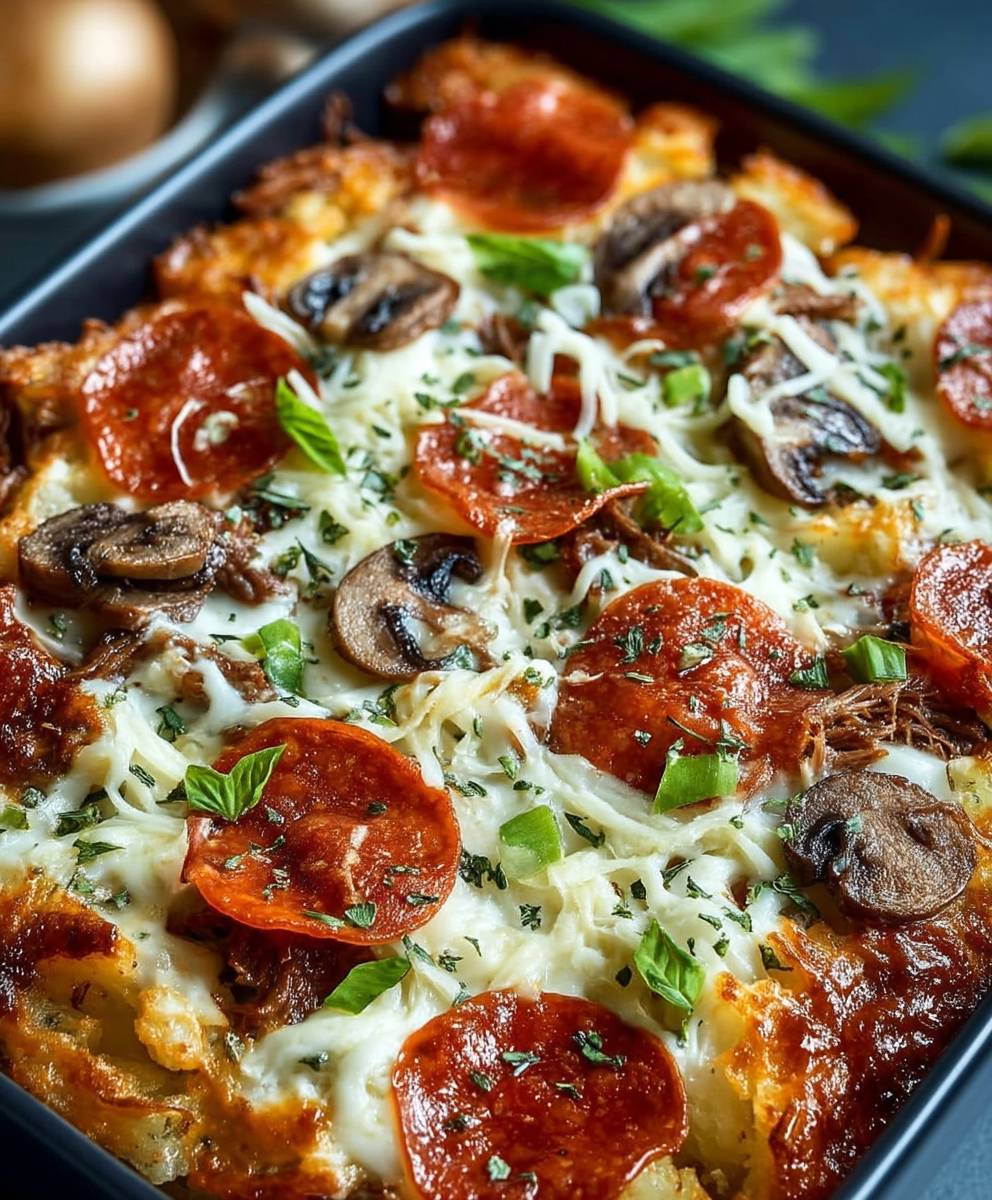 Cheesesteak Potato Casserole