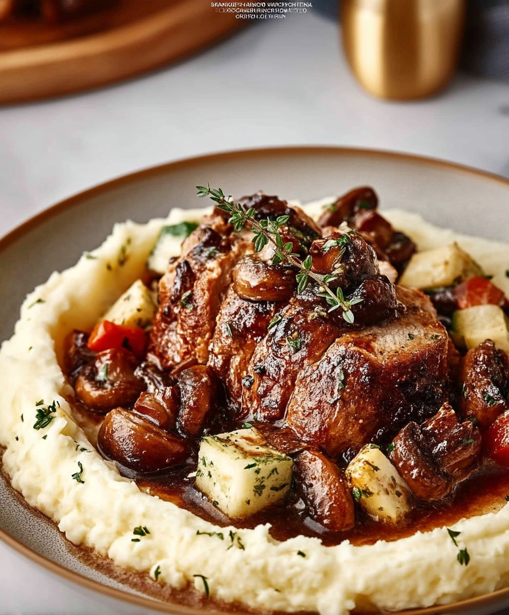 Mushroom Stuffed Chicken