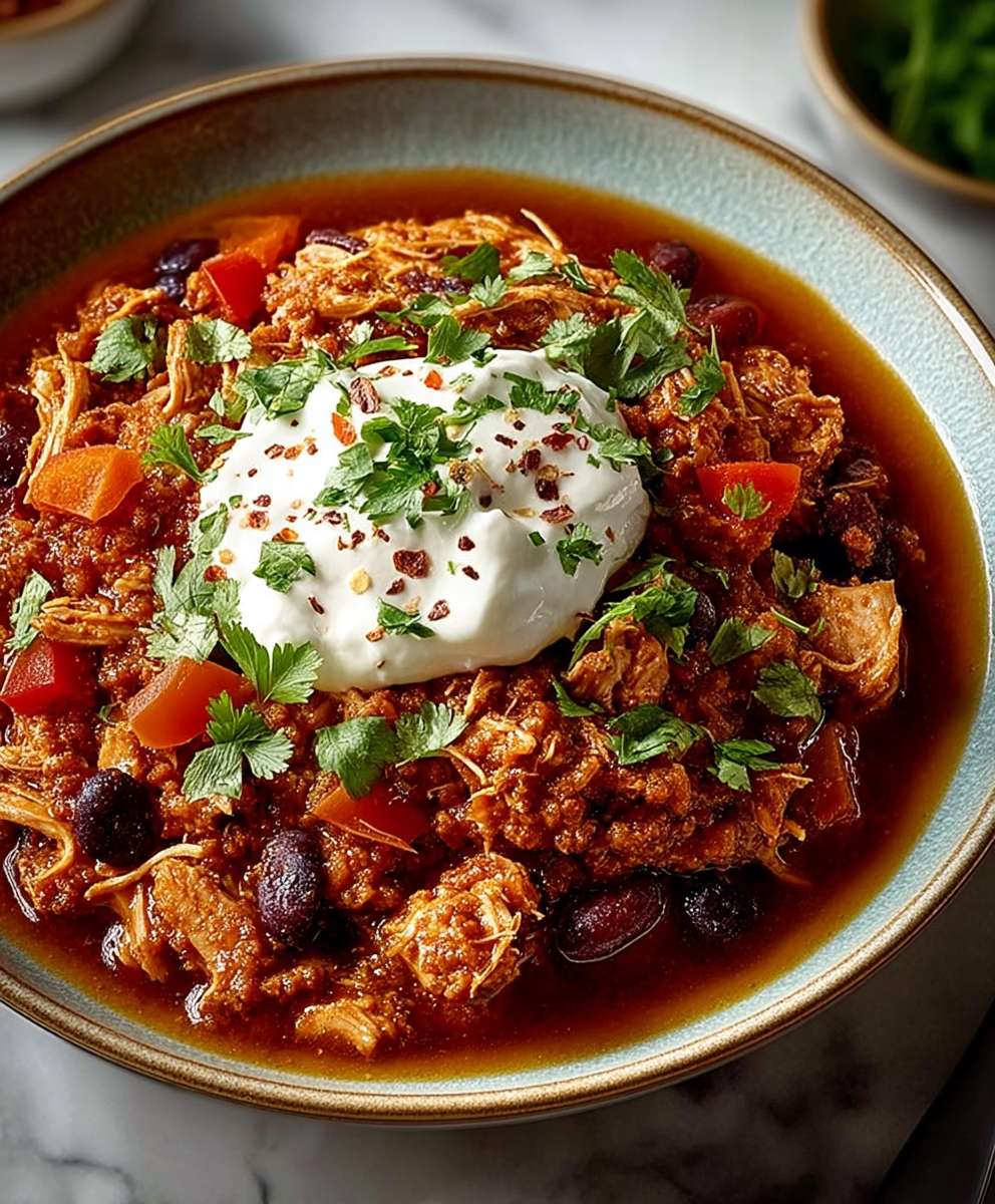 Shredded chicken crockpot