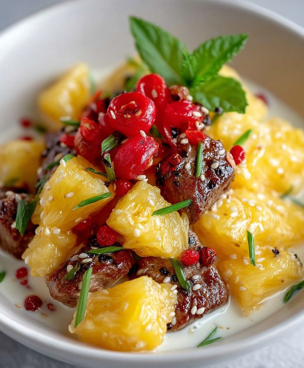 Black pepper beef stir fry