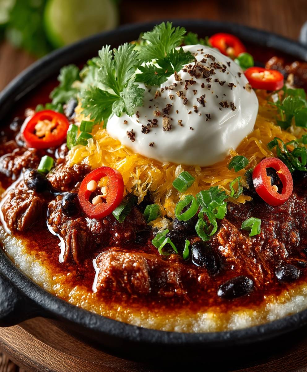 Cheesy Enchilada Chili