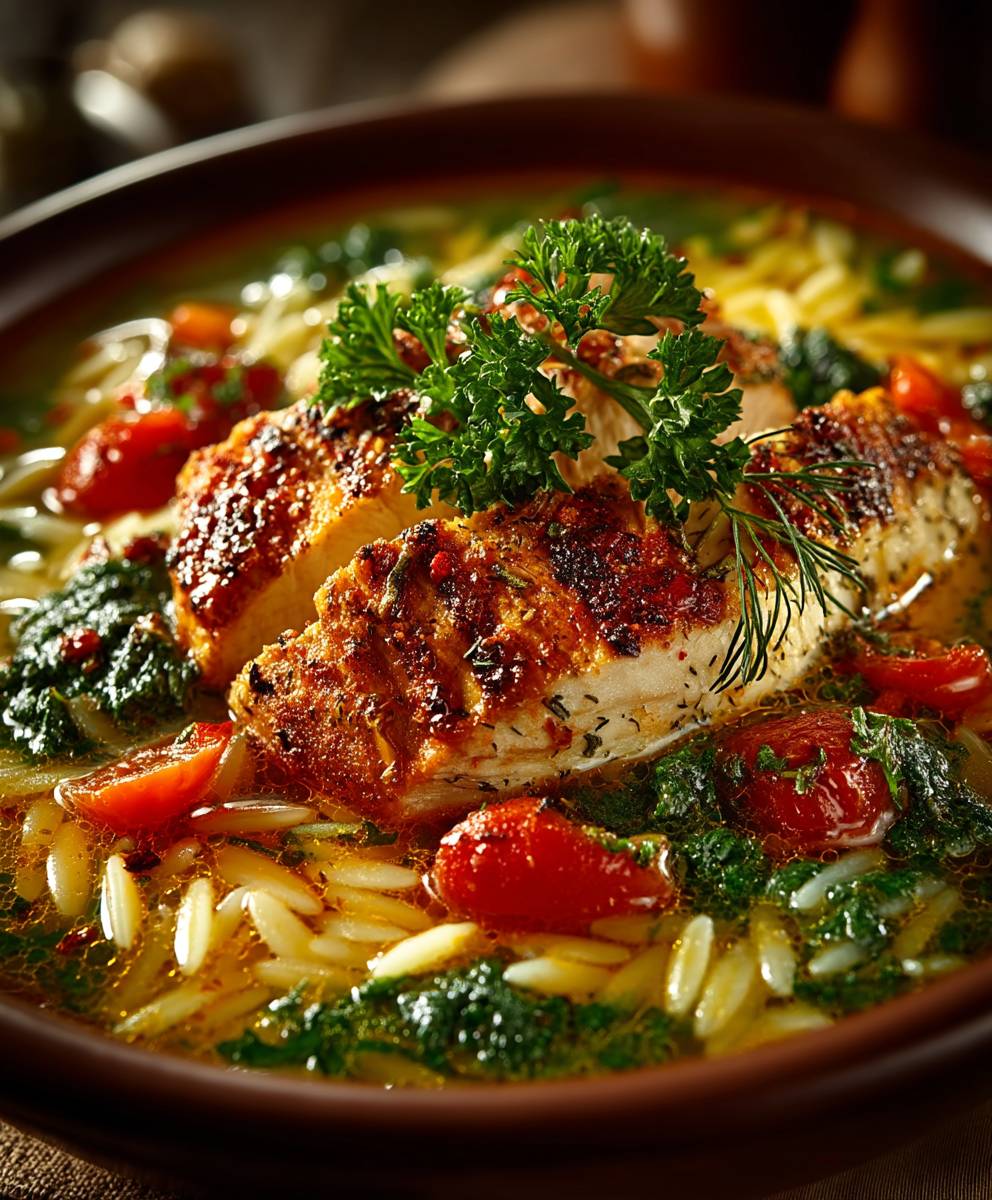 Chicken Orzo Soup