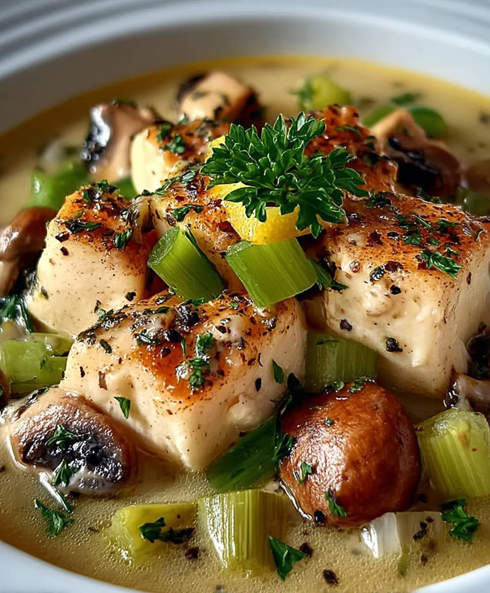 Lemon Butter Baked Cod