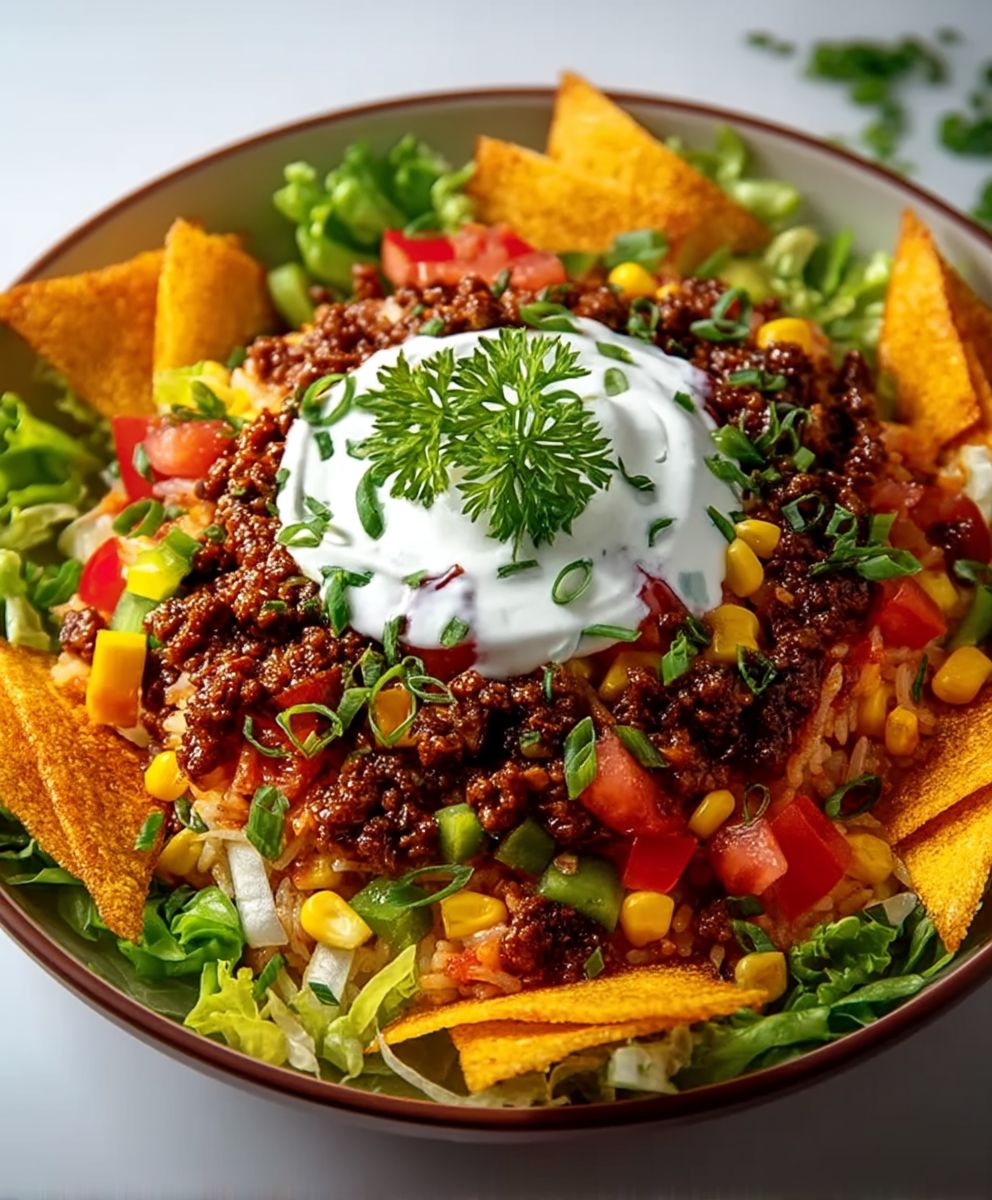 Hamburger Rice Casserole