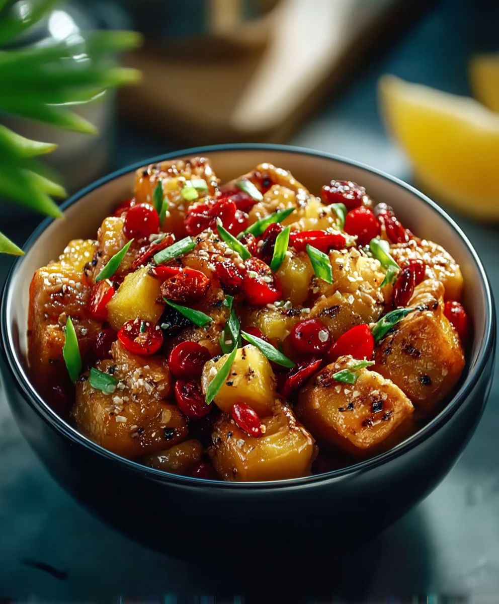 Butternut Squash Cranberry Pecan