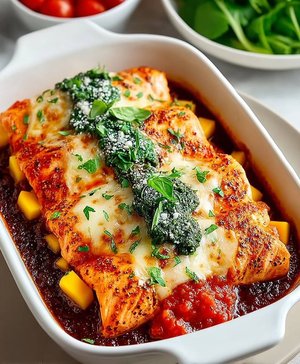 Grilled Salmon Mango