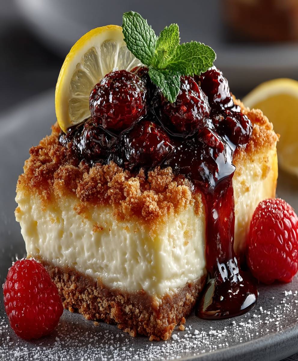 Crumble Cheesecake
