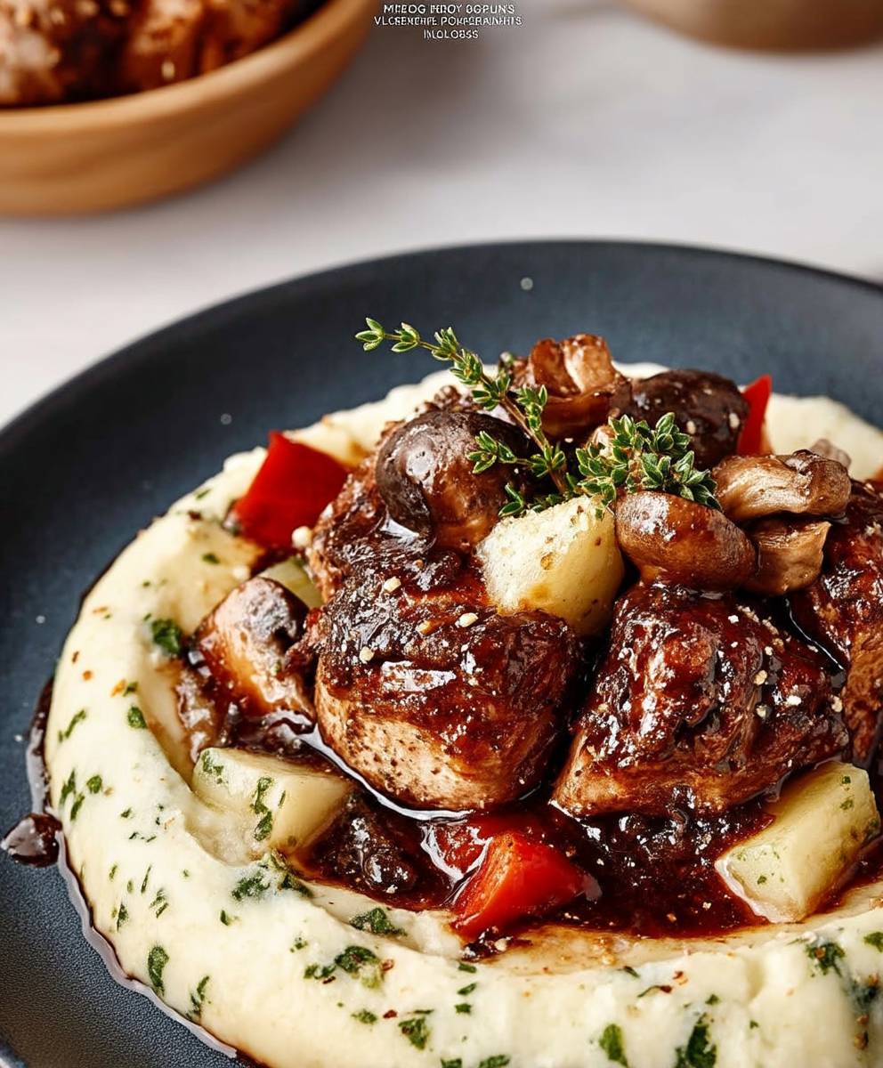 Mushroom Stuffed Chicken